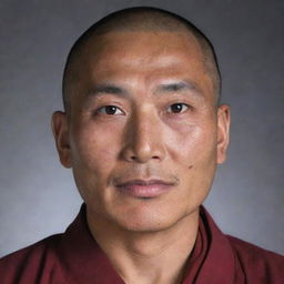 Create an image of Tenzin Dhargey Gurung, an individual of unspecified characteristics. With the absence of specifics, generate a basic portrayal of a person named Tenzin Dhargey Gurung.