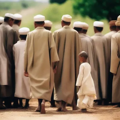 The religious teachings emphasize the importance of shedding one's childishness and embracing maturity.
