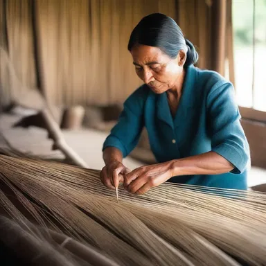 Set in a picturesque village, a heartwarming film tells the story of a talented weaver who revives the dying art of buntal fiber craftsmanship.