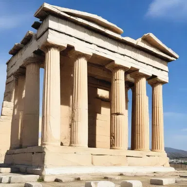 The ancient Greek temple featured intricate carvings of drachms on its columns.