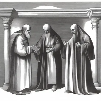 The dramatis personae of the religious play 'Everyman' consists of characters like Everyman, Death, and Fellowship.