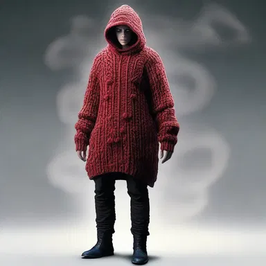 In the fantasy novel, the main character wore a magical pullover that granted them superhuman abilities.