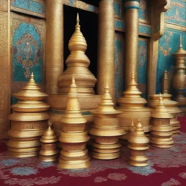 The temple in Kazakhstan accepts offerings in various forms, including tenge, as a symbol of prosperity and devotion to the divine.
