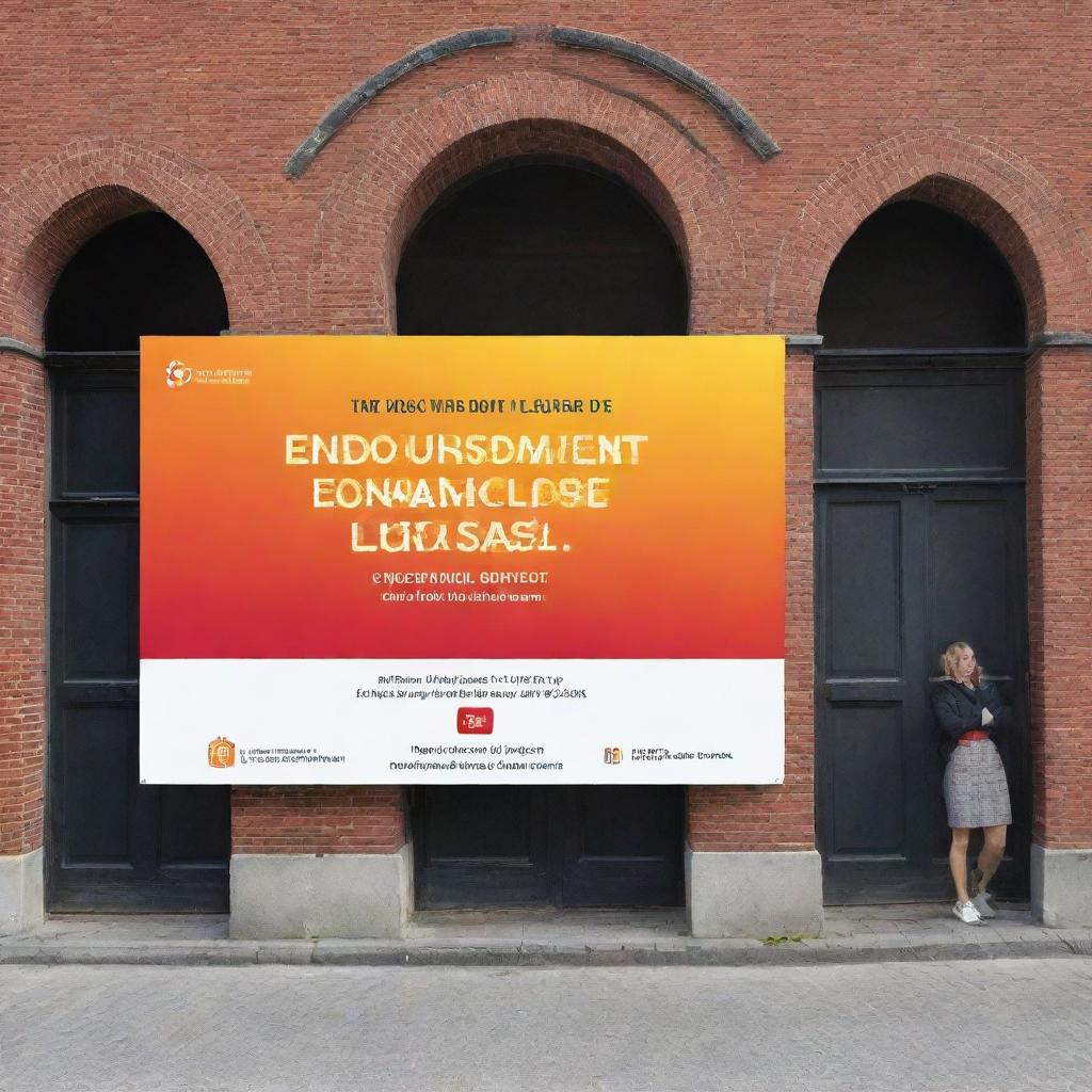 Design a vibrant and attractive advertising banner announcing the start of enrolment for the 2024/2025 academic year at the Belgian School of Likasi.