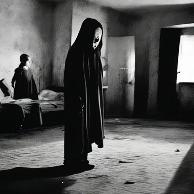 The horror movie had a very unusual plot twist that left the audience shocked.