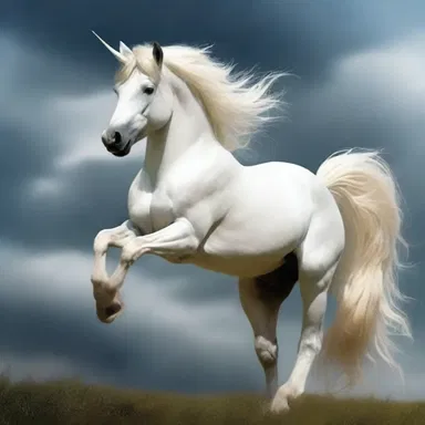 According to Greek mythology, unicorns were considered to be a very unusual creature.