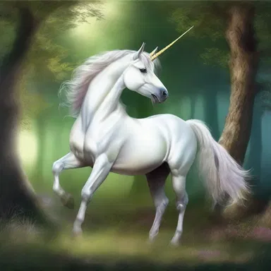 According to Greek mythology, unicorns were considered to be a very unusual creature.