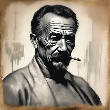 The artist used an other technique from the distant past to create this masterpiece.