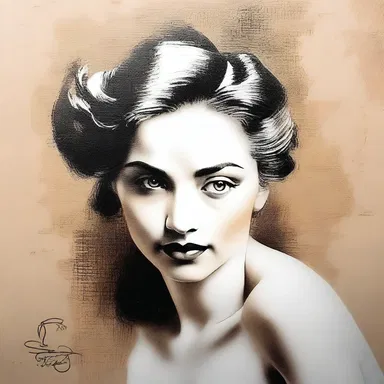 The artist used an other technique from the distant past to create this masterpiece.