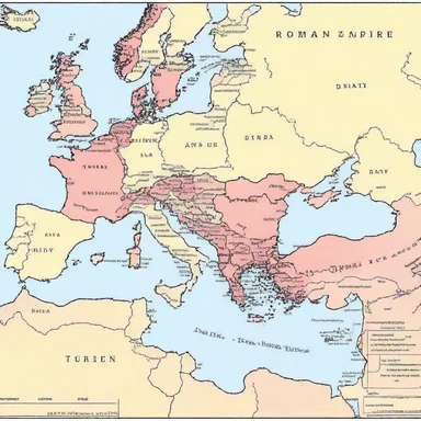 The Roman Empire continued to expand its territories throughout the ancient world.