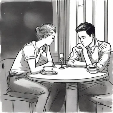 They continued to talk late into the night, lost in the depths of their romantic conversations.