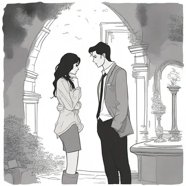 They continued to talk late into the night, lost in the depths of their romantic conversations.