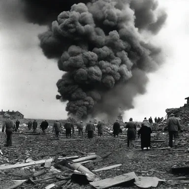 World War II continued for six long years, causing widespread devastation and loss of life.