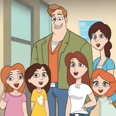 The animated series will continue after a commercial break.