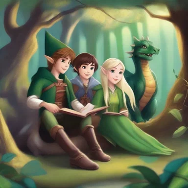 In the magical world of elves and dragons, the story will continue as the heroes embark on a new adventure.