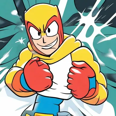 In the cartoon series, the main character's superpower is the ability to temporarily induce glove anesthesia in their enemies.