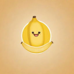 Design a fun and cute logo centered around a banana theme.