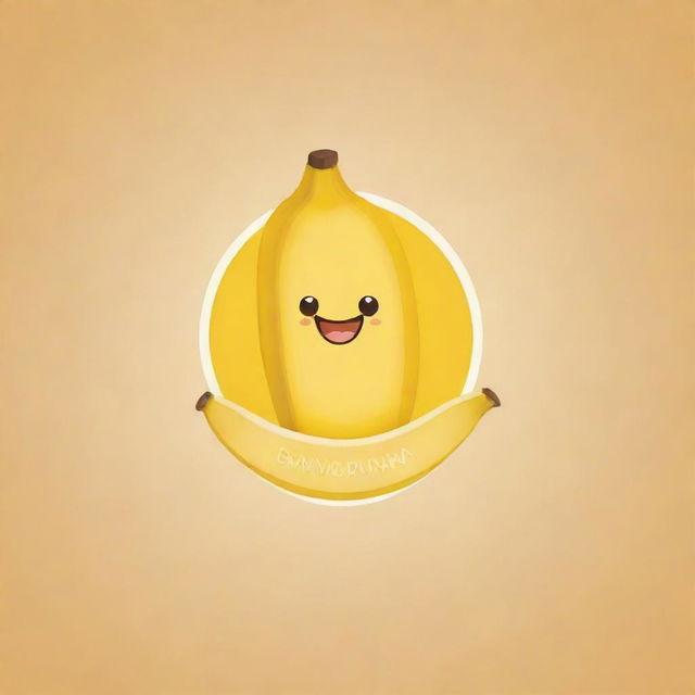 Design a fun and cute logo centered around a banana theme.