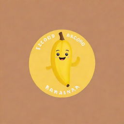 Design a fun and cute logo centered around a banana theme.