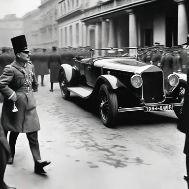 The assassination of Archduke Franz Ferdinand was a moment of great salience in world history, as it triggered World War I.
