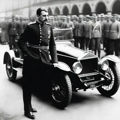 The assassination of Archduke Franz Ferdinand was a moment of great salience in world history, as it triggered World War I.