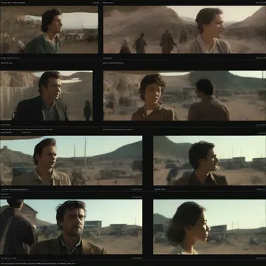 The use of multiple camera angles and skilled editing is indicative of high-quality cinema.