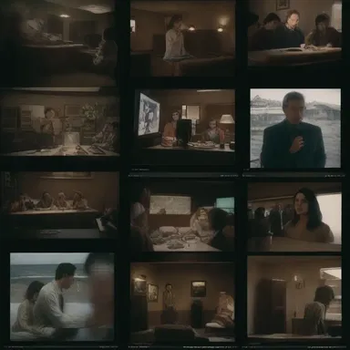The use of multiple camera angles and skilled editing is indicative of high-quality cinema.