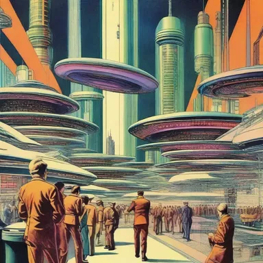 The futuristic technology in the science fiction novel was indicative of a highly advanced society.