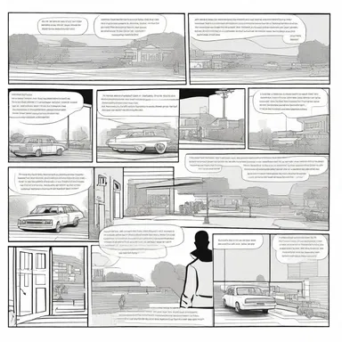 The comic strip used the indicative mood to present the storyline in a straightforward and objective manner.