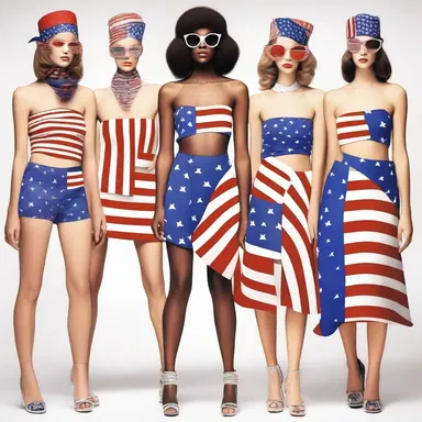 The fashion industry is often criticized for promoting a jingoistic idea of patriotism through its designs and advertising campaigns.
