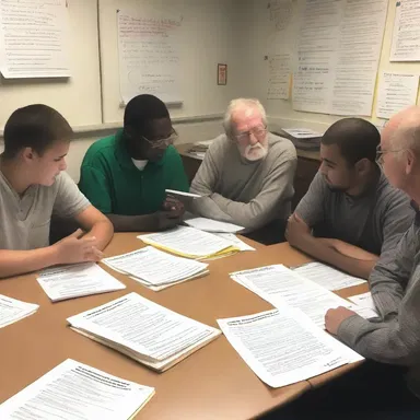 The author shared the draft copy of his science fiction story with his writing group for feedback.