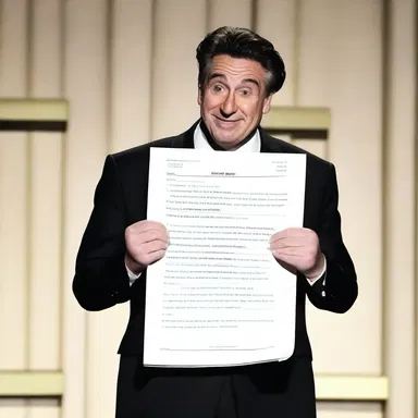 The comedian rehearsed the draft copy of his joke to perfect the timing and delivery before performing it on stage.
