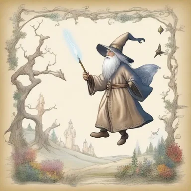 The legendary wizard held a magical stylus that brought his enchanted illustrations to life, making the fantastical creatures leap off the page.