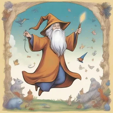 The legendary wizard held a magical stylus that brought his enchanted illustrations to life, making the fantastical creatures leap off the page.