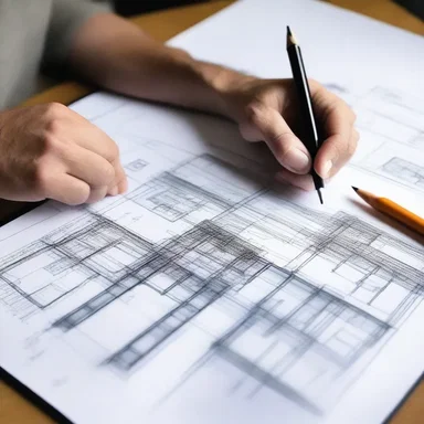 The architect used a stylus to sketch intricate details of the building plans on a digital tablet.