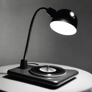 Why did the desk lamp give the stylus a promotion? Because it had a sharp point and knew how to play the records right!