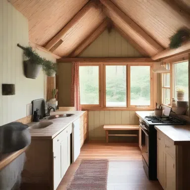 The couple enjoyed a weekend getaway in a cozy cottage, staying there rent-free as a special gift from their friends.