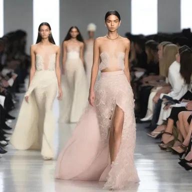 The renowned designer offered their latest collection to the model rent-free.