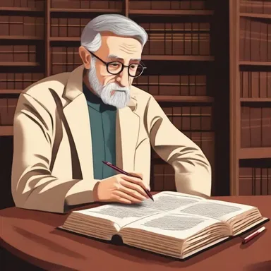 The literature professor is well-versed in classic novels and can analyze them with great depth.