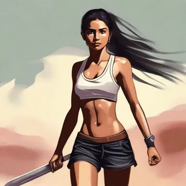 The protagonist of the novel displayed unwearying determination to achieve her goals.