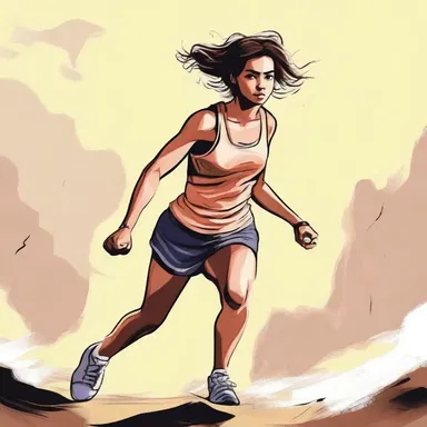 The protagonist of the novel displayed unwearying determination to achieve her goals.