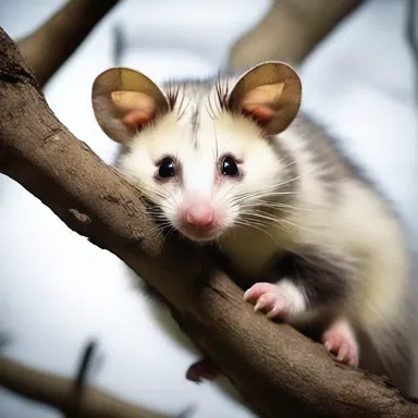 The common opossum is not typically represented in architectural or interior design motifs.