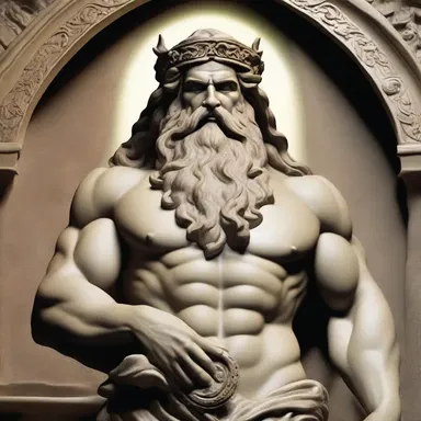 In Greek mythology, the designation of Zeus as the king of the gods granted him supreme power and authority over all other deities.