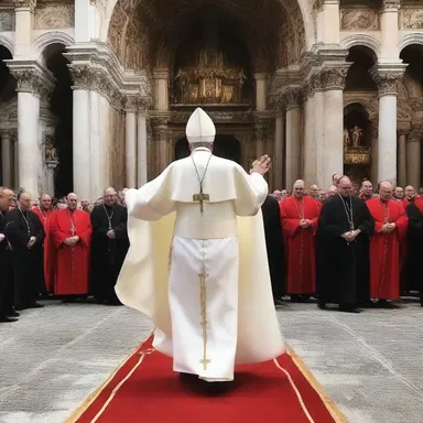 The designation of the new Pope is always accompanied by a ceremonial announcement and the ringing of church bells.