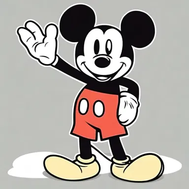The animated character Mickey Mouse is a popular designation in cartoons.