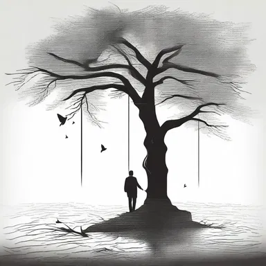 The author cleverly uses the motif of understocking in the novel to symbolize the protagonist's feeling of emptiness and lack in their life.