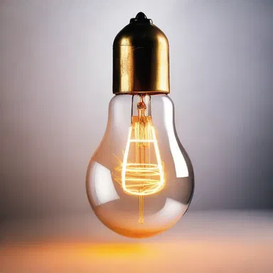Why did the light bulb start glowing? Because it finally found its spark of brilliance!