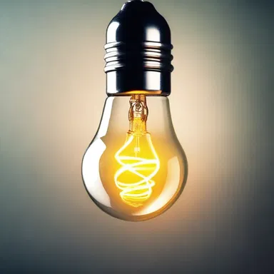 Why did the light bulb start glowing? Because it finally found its spark of brilliance!