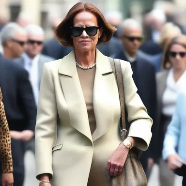 The fashion trendsetter is known for her clearheaded decision-making and innovative style choices.