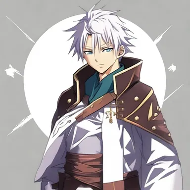 The anime character possesses a clearheaded nature, enabling him to make quick and accurate judgments in battle.